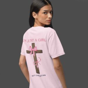 I´m just a Girl-but Christian, Backprint