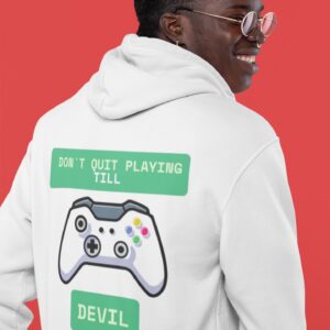 Don't quit playing till Devil defeated