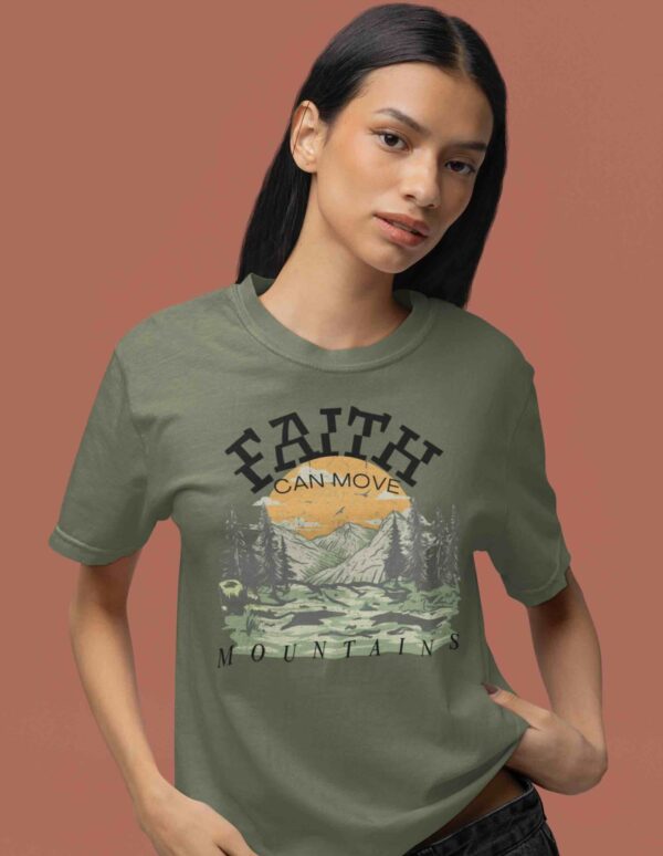 Faith can move mountains, Shirt